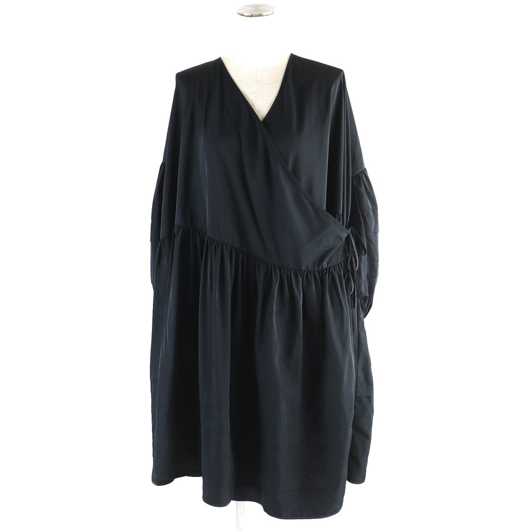 Excellent CECILIE BAHNSEN one piece black recycled polyester Women XS ESS-0005