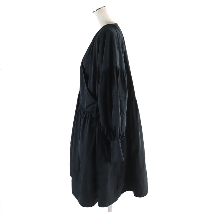 Excellent CECILIE BAHNSEN one piece black recycled polyester Women XS ESS-0005
