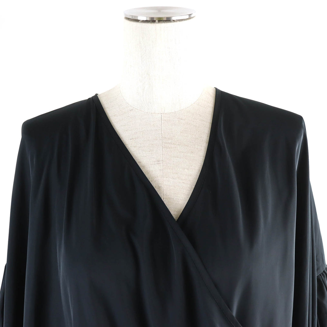 Excellent CECILIE BAHNSEN one piece black recycled polyester Women XS ESS-0005