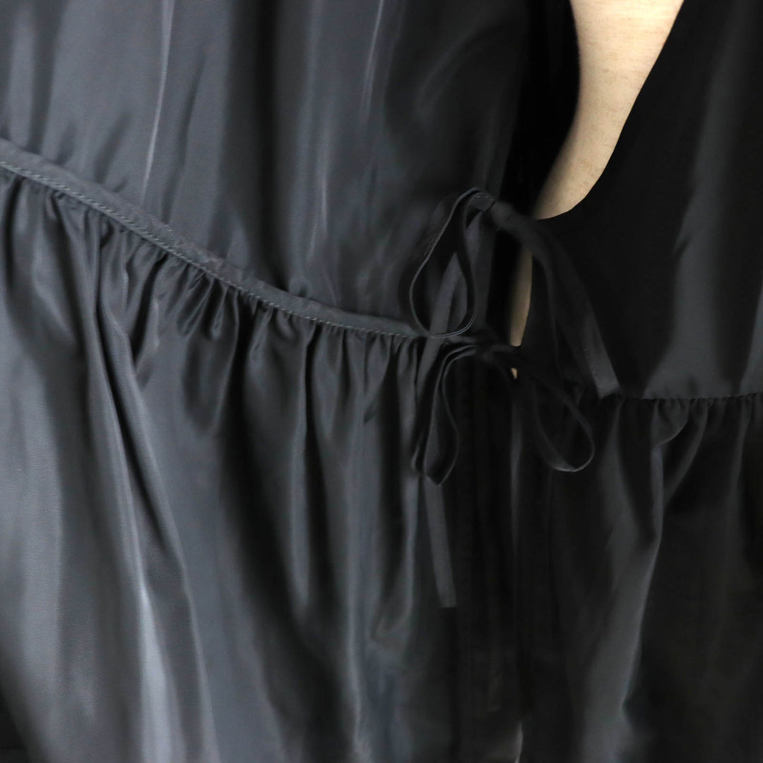 Excellent CECILIE BAHNSEN one piece black recycled polyester Women XS ESS-0005