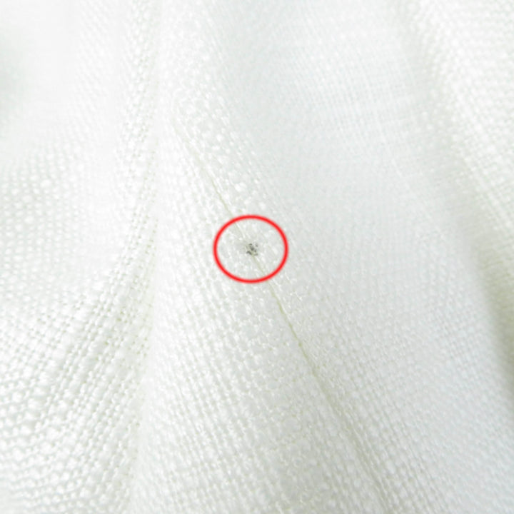 Pristine DOLCE&GABBANA Jacket Logo button and sleeve stones Ivory Rayon Women 40