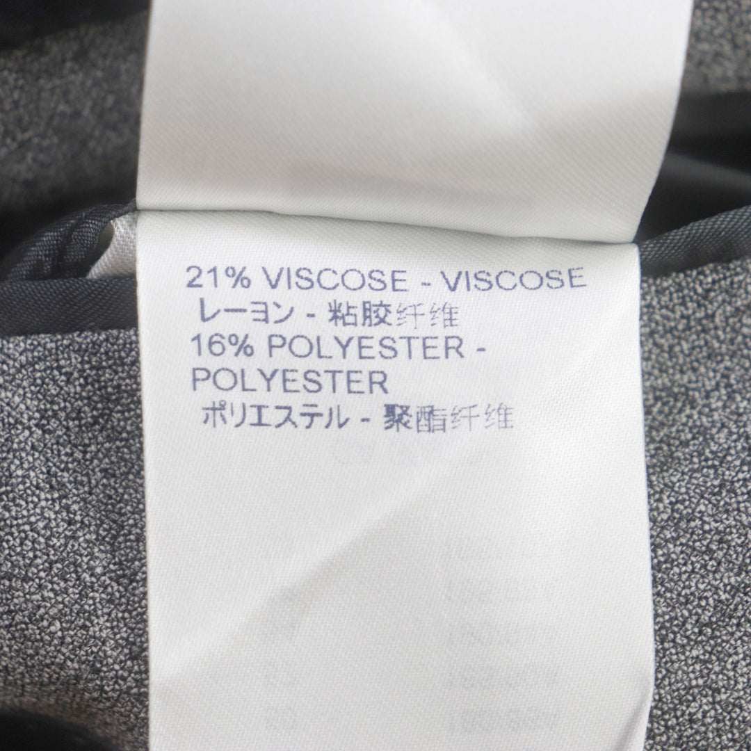Great LOUIS VUITTON two-piece set PONT NEUF FIT gray wool 48