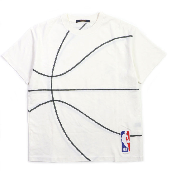 Excellent LOUIS VUITTON×NBA Short sleeve T-shirt embroidery detail S HKY22W