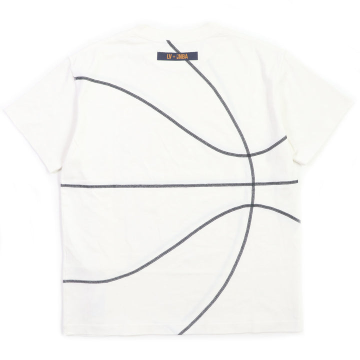 Excellent LOUIS VUITTON×NBA Short sleeve T-shirt embroidery detail S HKY22W