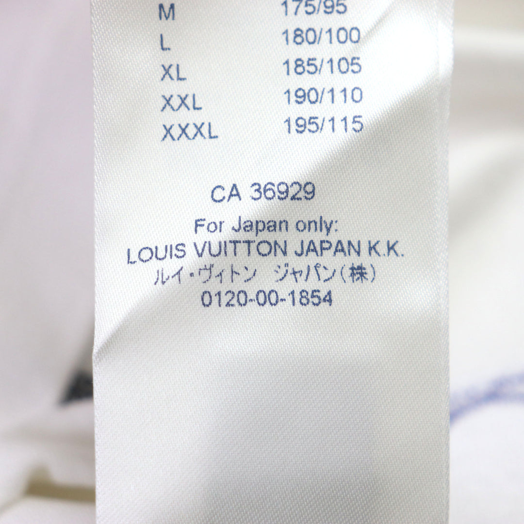 Excellent LOUIS VUITTON×NBA Short sleeve T-shirt embroidery detail S HKY22W