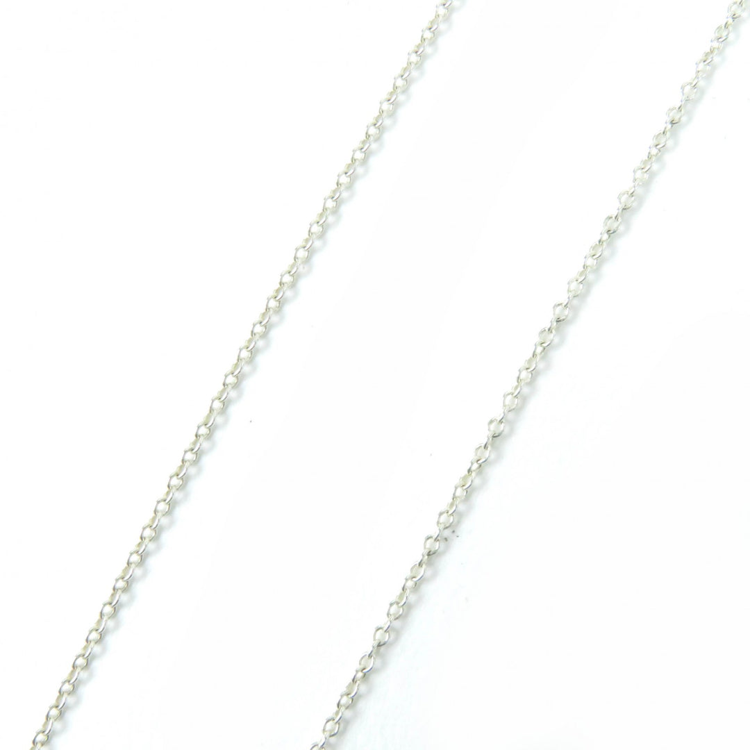 Great TIFFANY&Co. Necklace Dots Heart Rare Old TIFFANY & Co. Silver pink SV925