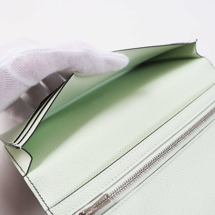 Pristine HERMES Purse Bearnsfre Verso Epsom Women