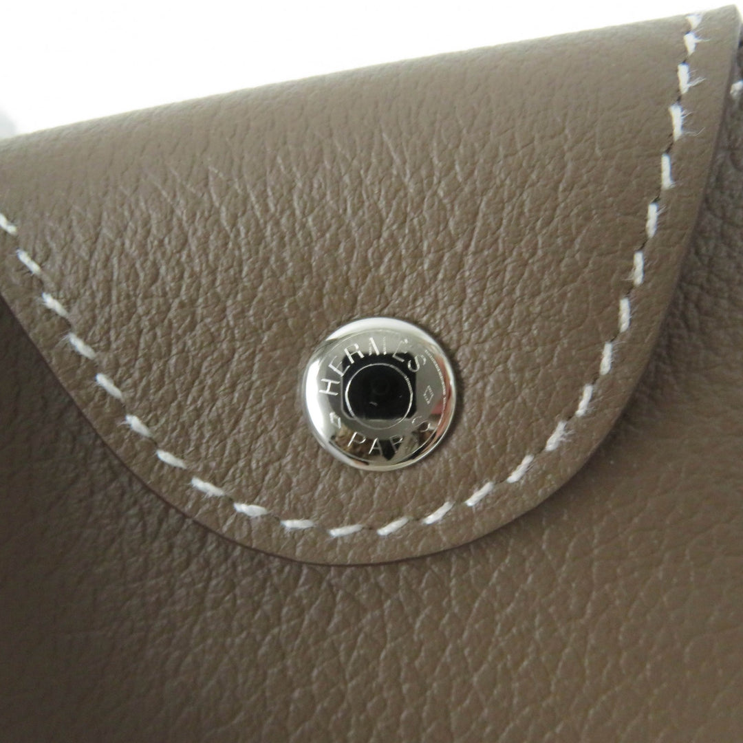 Pristine HERMES Card Case Iliad Evercolor Women