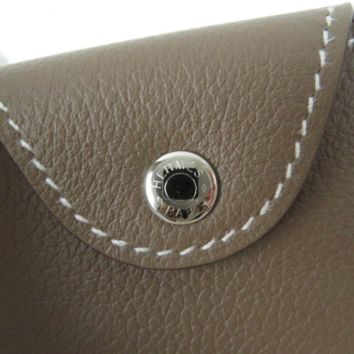 Pristine HERMES Card Case Iliad Evercolor Women