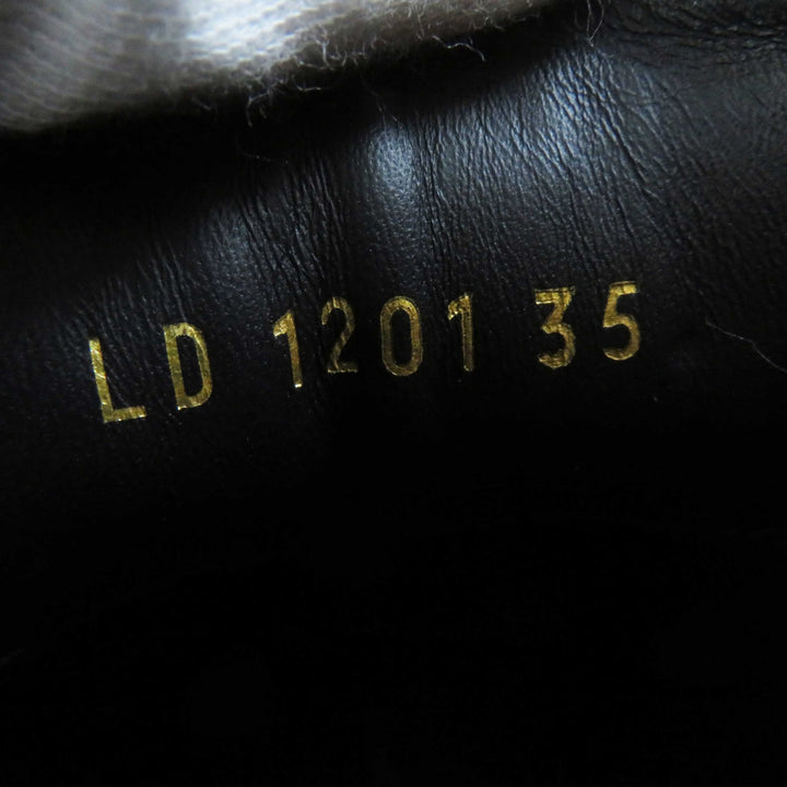 Excellent LOUIS VUITTON boots LV squad line High-top sneakers/side-gored 35