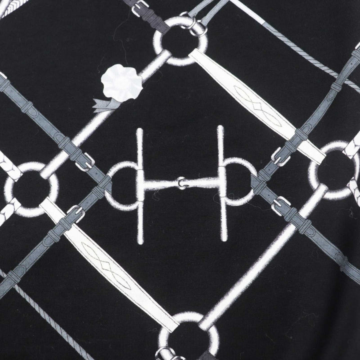 Excellent HERMES Short sleeve T-shirt PARCOURS SANS FAUTE PERFECT COURSE 34