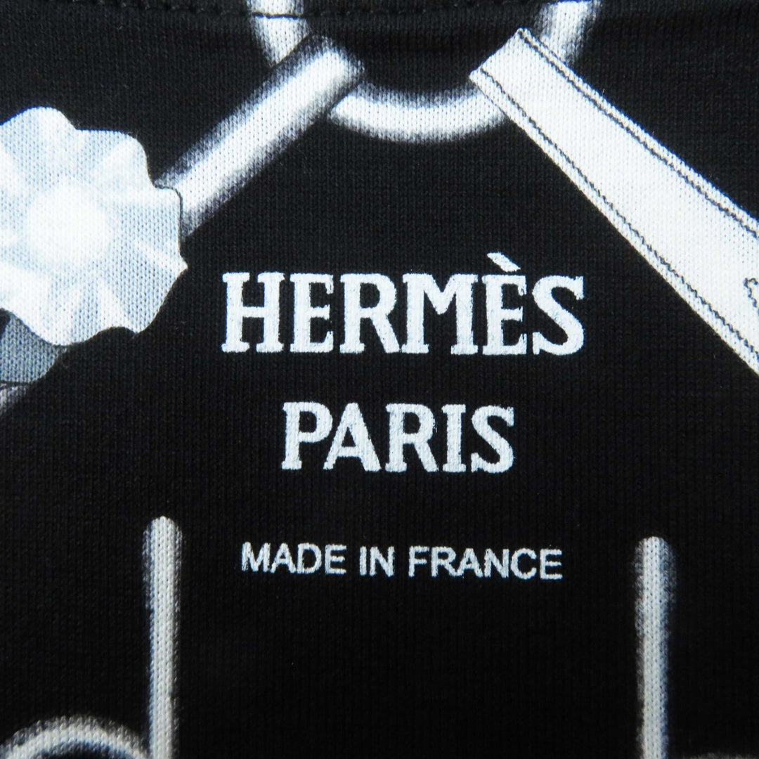Excellent HERMES Short sleeve T-shirt PARCOURS SANS FAUTE PERFECT COURSE 34