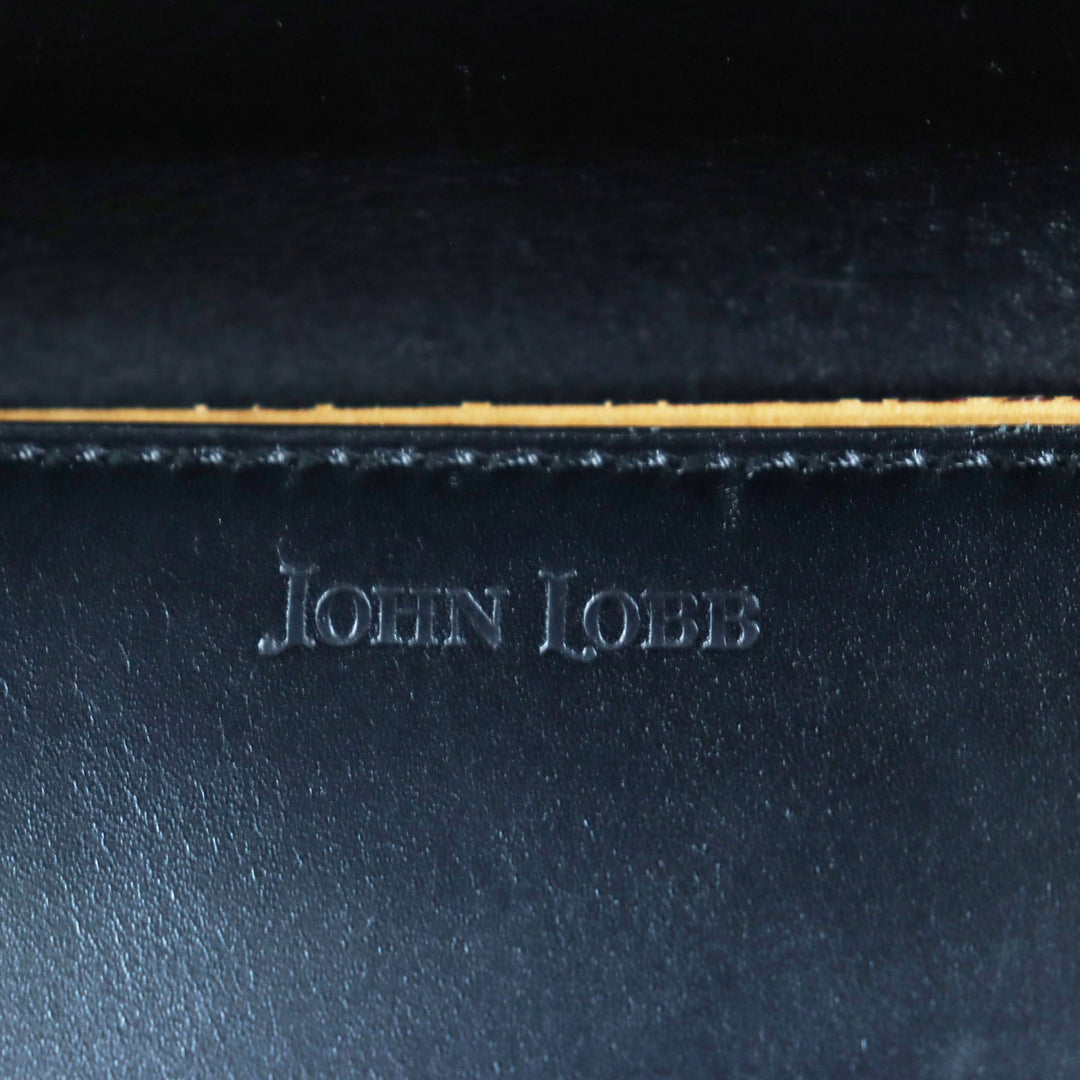 John Lobb Briefcase Extremely rare W Monk William business bag black leather