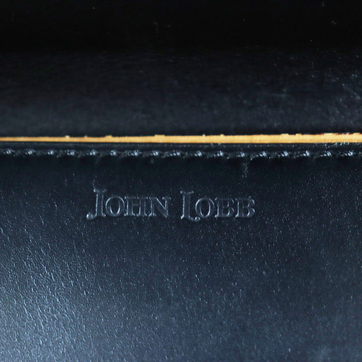 John Lobb Briefcase Extremely rare W Monk William business bag black leather