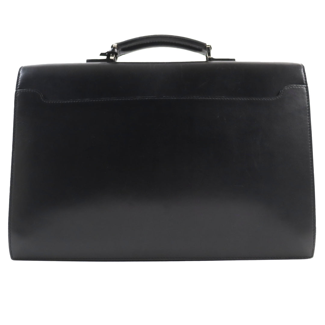 John Lobb Briefcase Extremely rare W Monk William business bag black leather