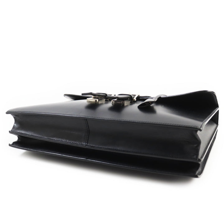 John Lobb Briefcase Extremely rare W Monk William business bag black leather