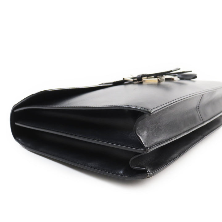 John Lobb Briefcase Extremely rare W Monk William business bag black leather