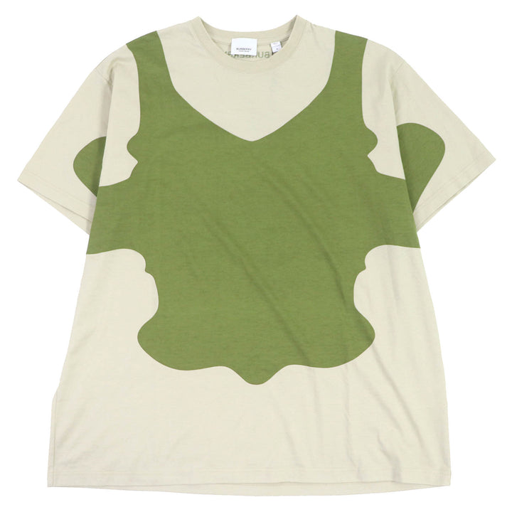 Pristine BURBERRY Short sleeve T-shirt Printed crew neck short sleeves mens M