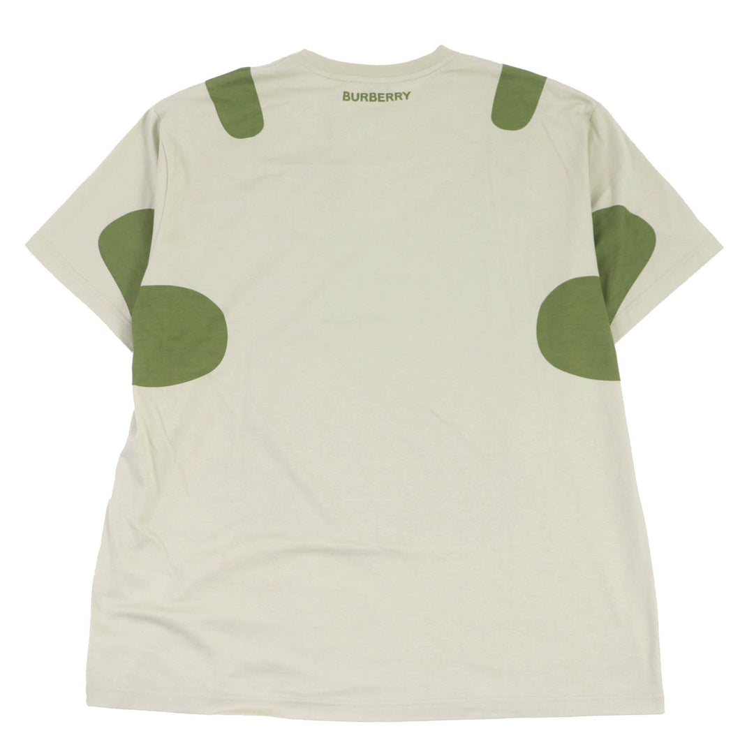 Pristine BURBERRY Short sleeve T-shirt Printed crew neck short sleeves mens M