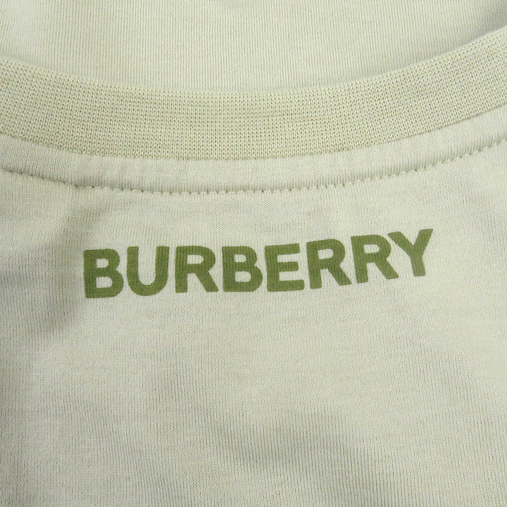 Pristine BURBERRY Short sleeve T-shirt Printed crew neck short sleeves mens M