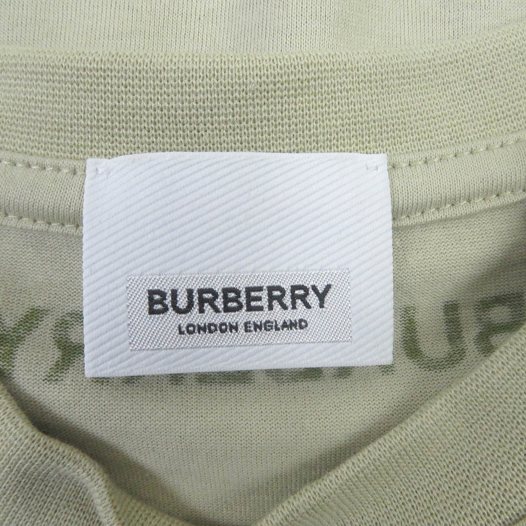 Pristine BURBERRY Short sleeve T-shirt Printed crew neck short sleeves mens M