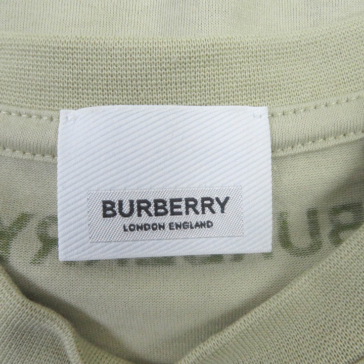 Pristine BURBERRY Short sleeve T-shirt Printed crew neck short sleeves mens M
