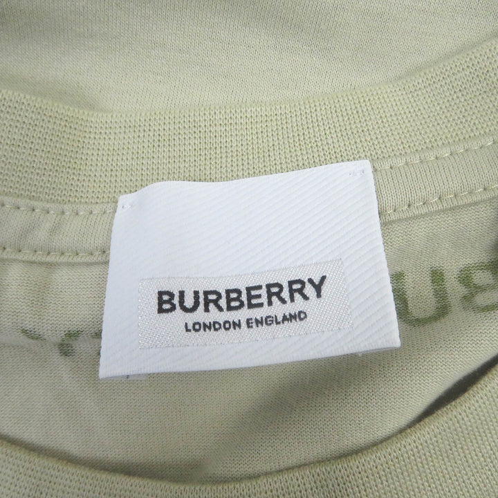Pristine BURBERRY Short sleeve T-shirt Printed crew neck short sleeves mens L