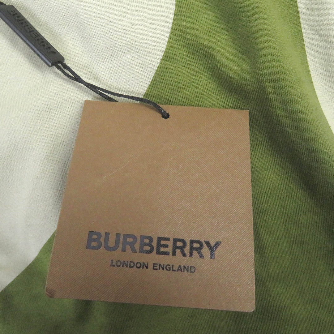 Pristine BURBERRY Short sleeve T-shirt Printed crew neck short sleeves mens L