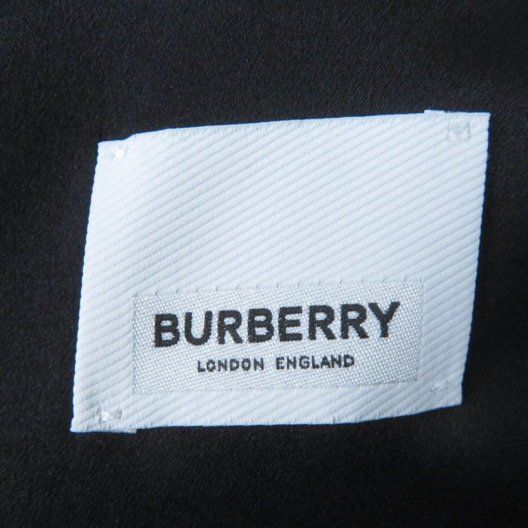 Pristine BURBERRY tailored jacket design black Virgin wool Women 36 8046742