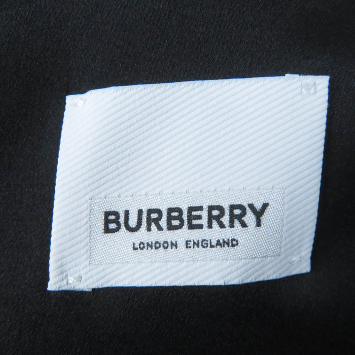 Pristine BURBERRY tailored jacket design black Virgin wool Women 36 8046742