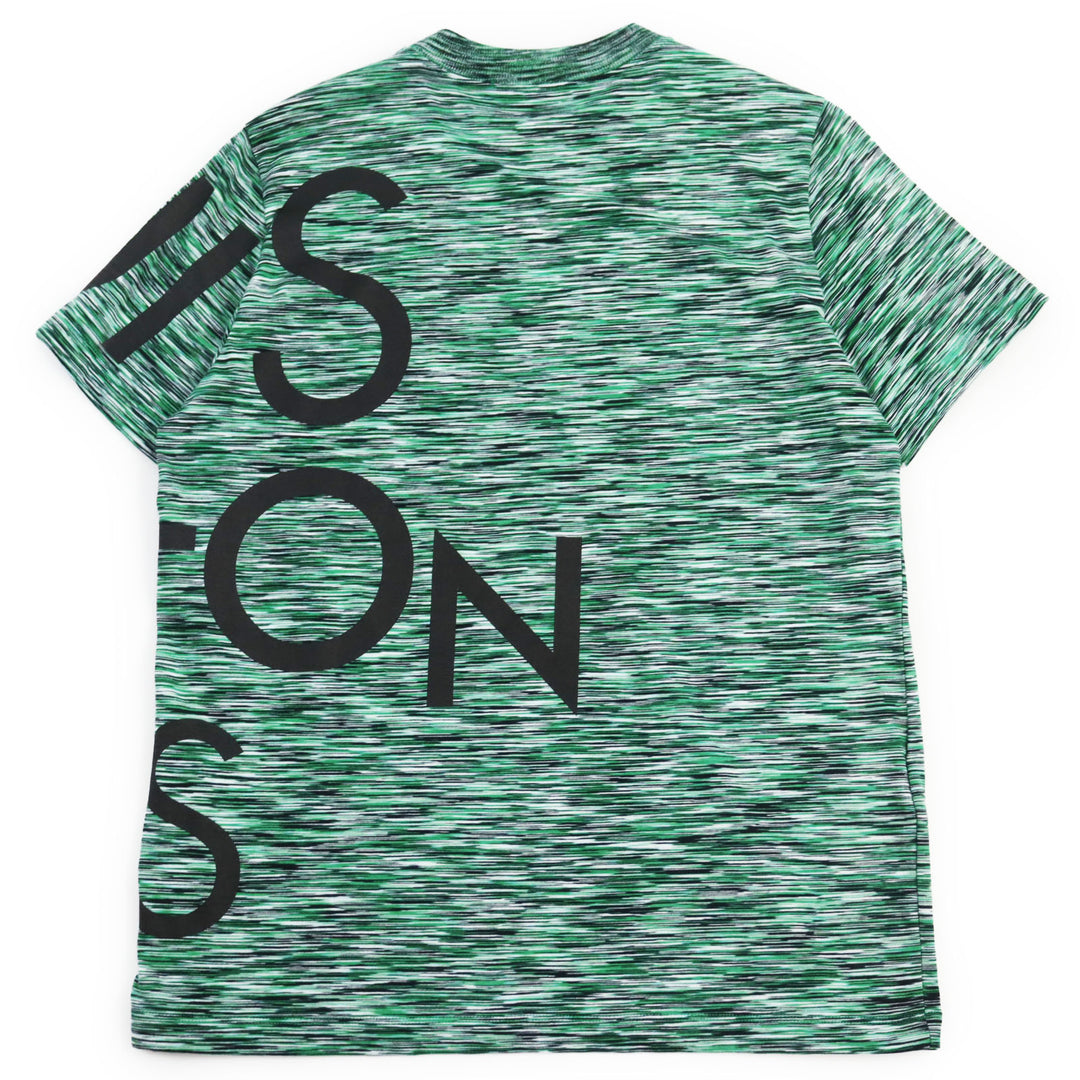 Excellent LOUIS VUITTON Short sleeve T-shirt Big Logo Galaxy Print mens S HGY12W