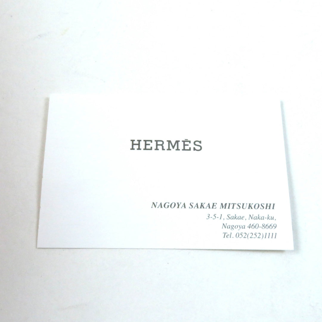 Great HERMES Mule Carlotta kelly buckle white leather Women 36
