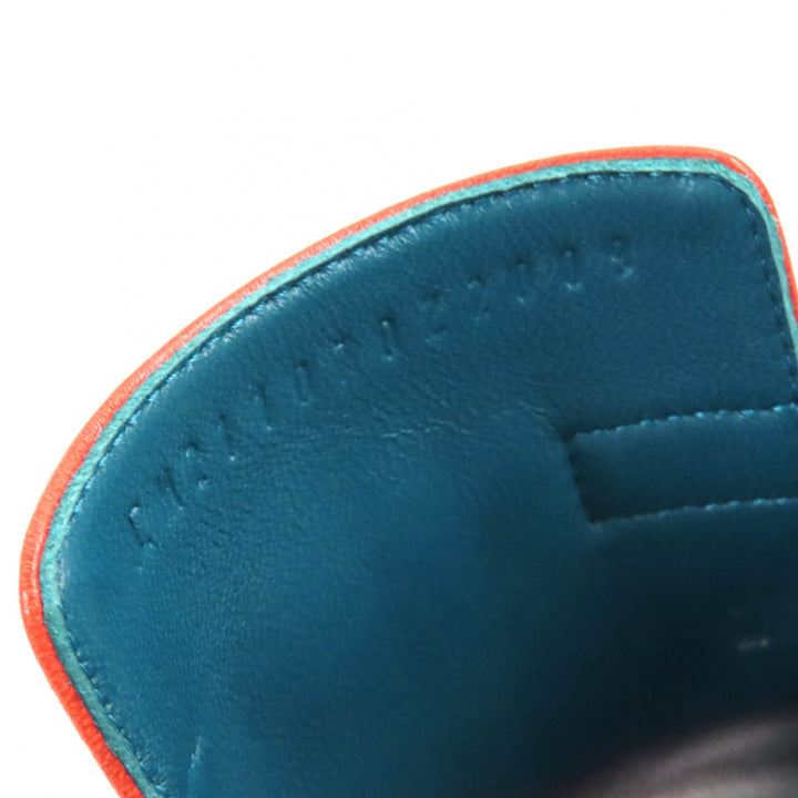 Excellent HERMES Sandals candy Kelly Buckle Leather Mules Brown leather Women 36 211070Z