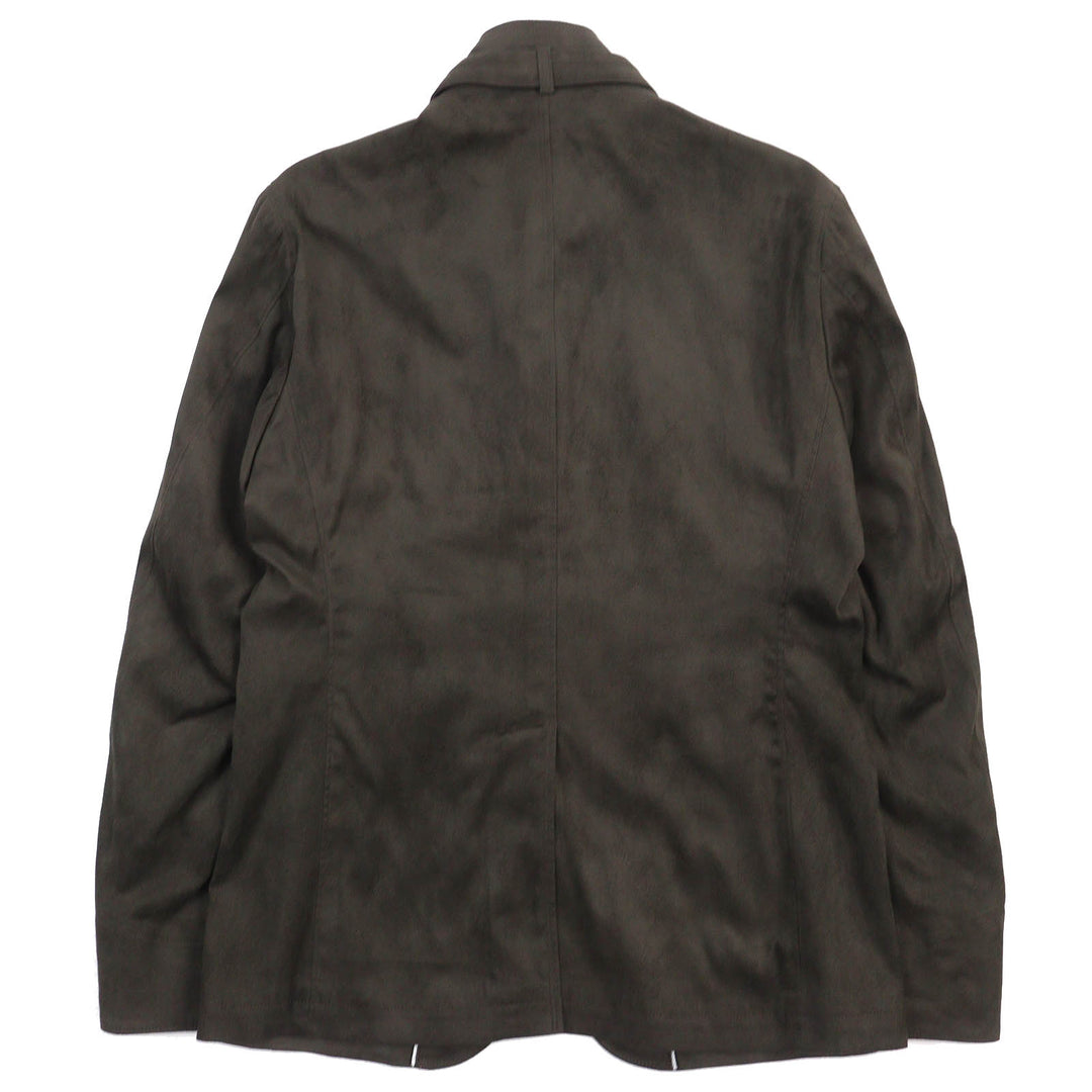 Pristine monsieur NICOLE Jacket Suede Convertible Dark brown polyester mens 46