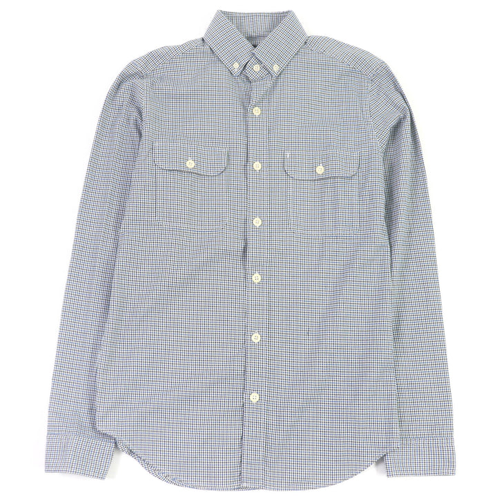 Pristine TOM FORD Long sleeve shirt Plain Check Pattern Two-piece set cotton mens