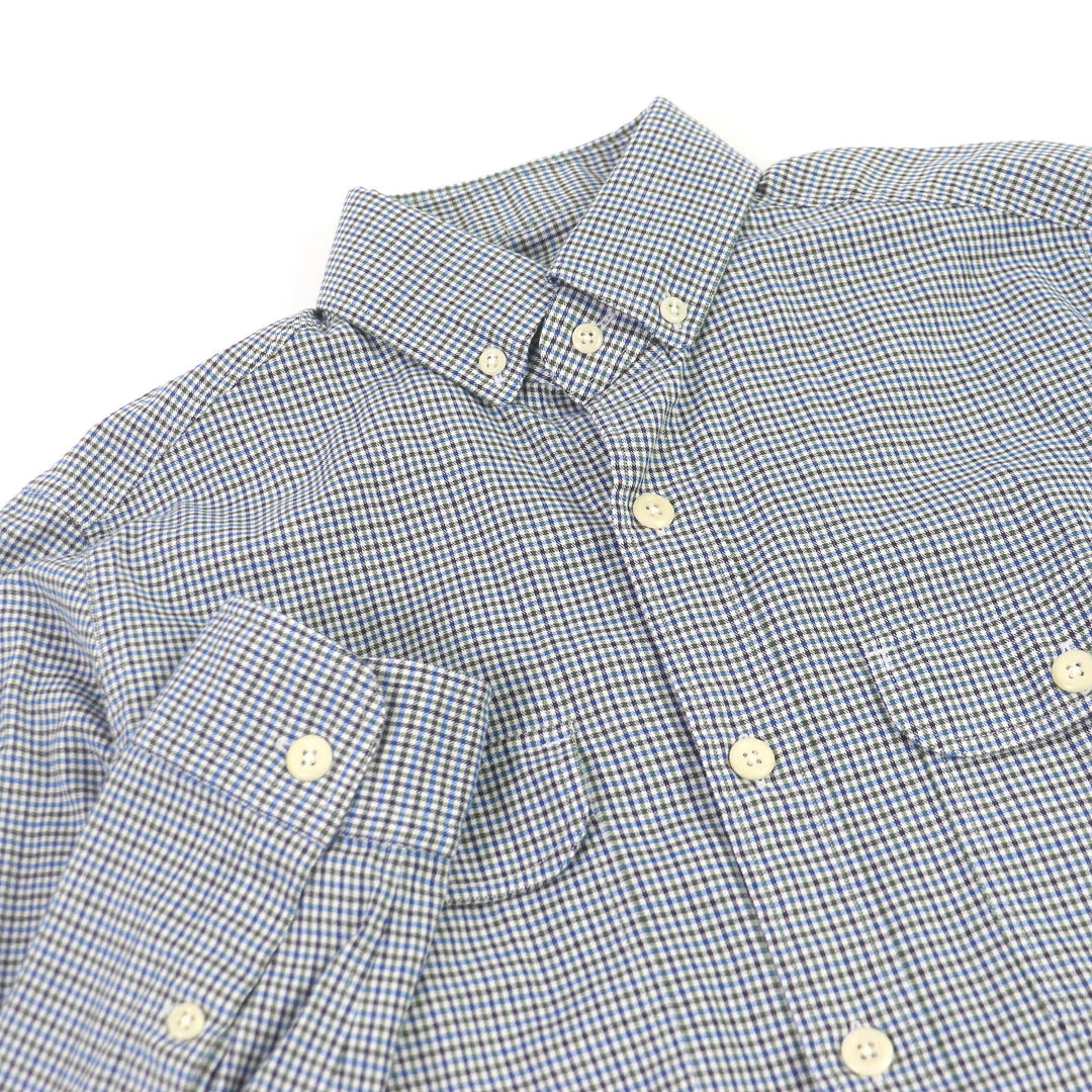 Pristine TOM FORD Long sleeve shirt Plain Check Pattern Two-piece set cotton mens