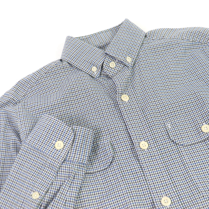 Pristine TOM FORD Long sleeve shirt Plain Check Pattern Two-piece set cotton mens