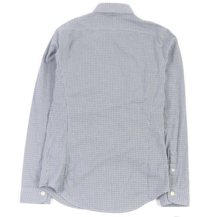 Pristine TOM FORD Long sleeve shirt Plain Check Pattern Two-piece set cotton mens
