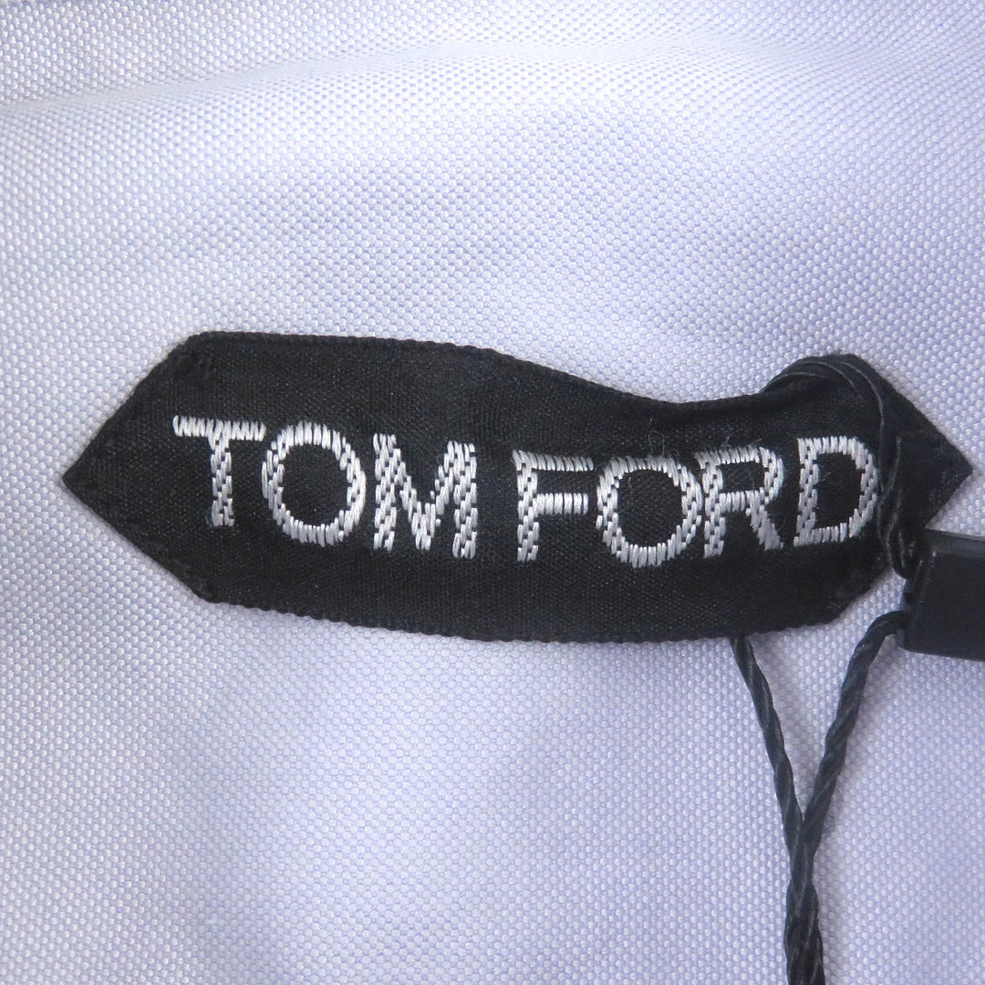Pristine TOM FORD Long sleeve shirt Plain Check Pattern Two-piece set cotton mens