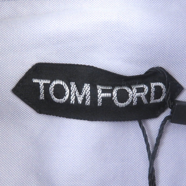 Pristine TOM FORD Long sleeve shirt Plain Check Pattern Two-piece set cotton mens