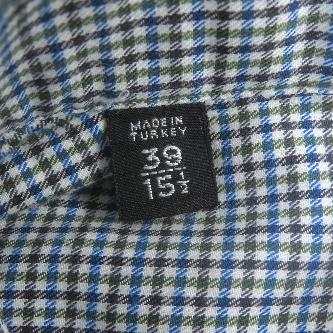Pristine TOM FORD Long sleeve shirt Plain Check Pattern Two-piece set cotton mens