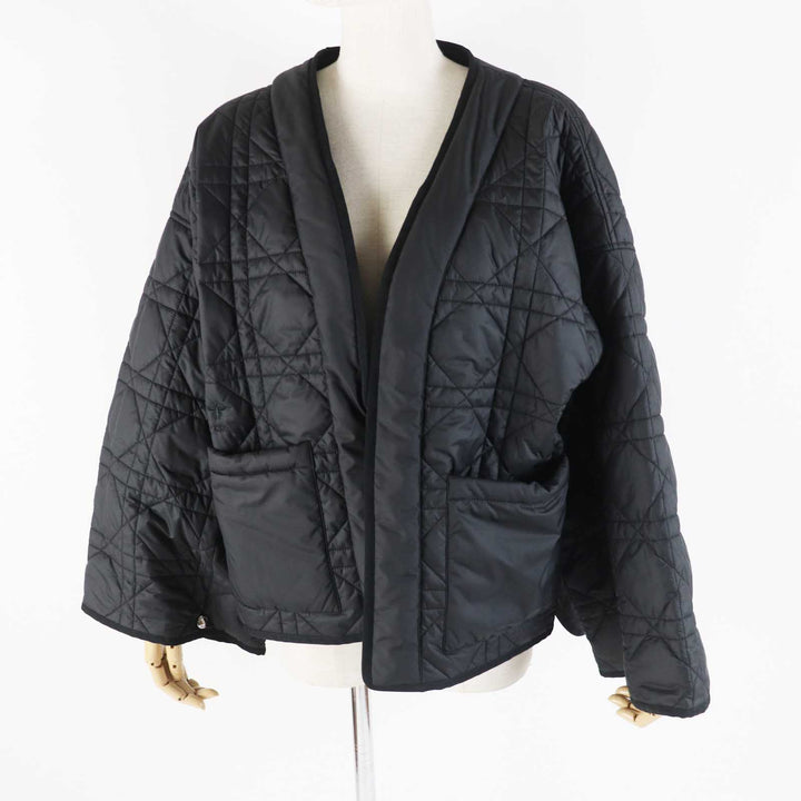 Excellent Christian Dior trench coat black cotton Women 42 327M11A3332