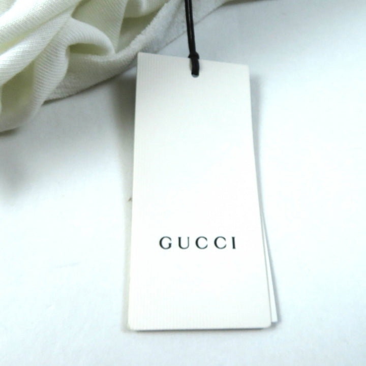 Excellent GUCCI Short sleeve polo shirt Web Stripe Interlocking G white Women XS