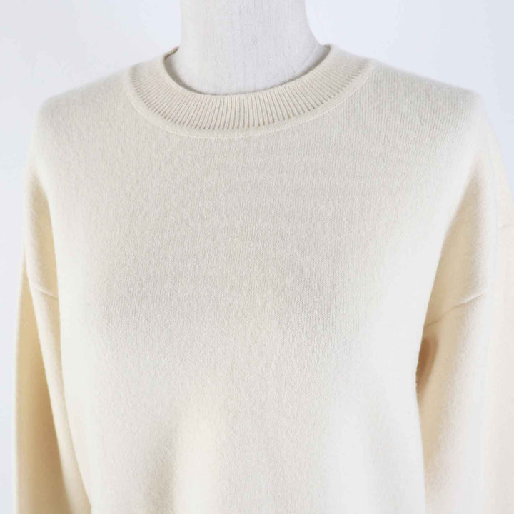 Great Christian Dior knit Logo long sleeve cashmere Women 38 014S55AM042