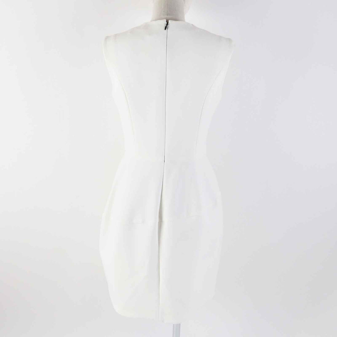 Pristine YOKO CHAN one piece Faux pearl sleeveless polyester 40 YCD-120-568