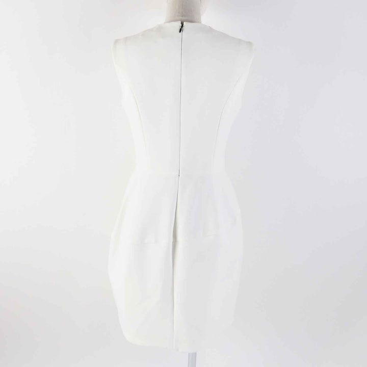 Pristine YOKO CHAN one piece Faux pearl sleeveless polyester 40 YCD-120-568