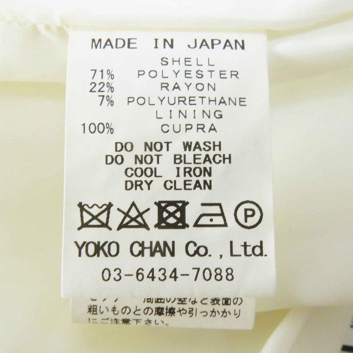 Pristine YOKO CHAN one piece Faux pearl sleeveless polyester 40 YCD-120-568