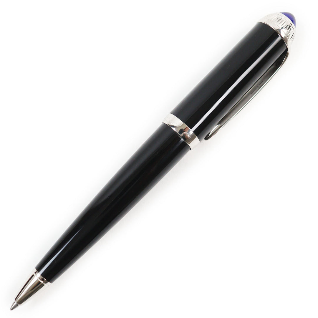 Excellent Cartier Ballpoint pen Roadster Twisted with blue gemstones