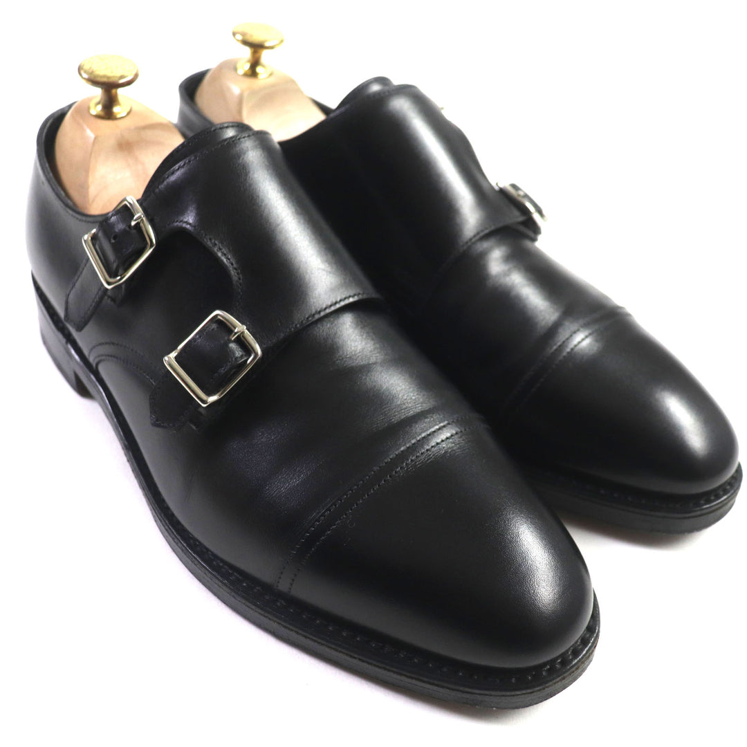 Great John Lobb Leather shoes WILLIAM black leather mens 6 9795