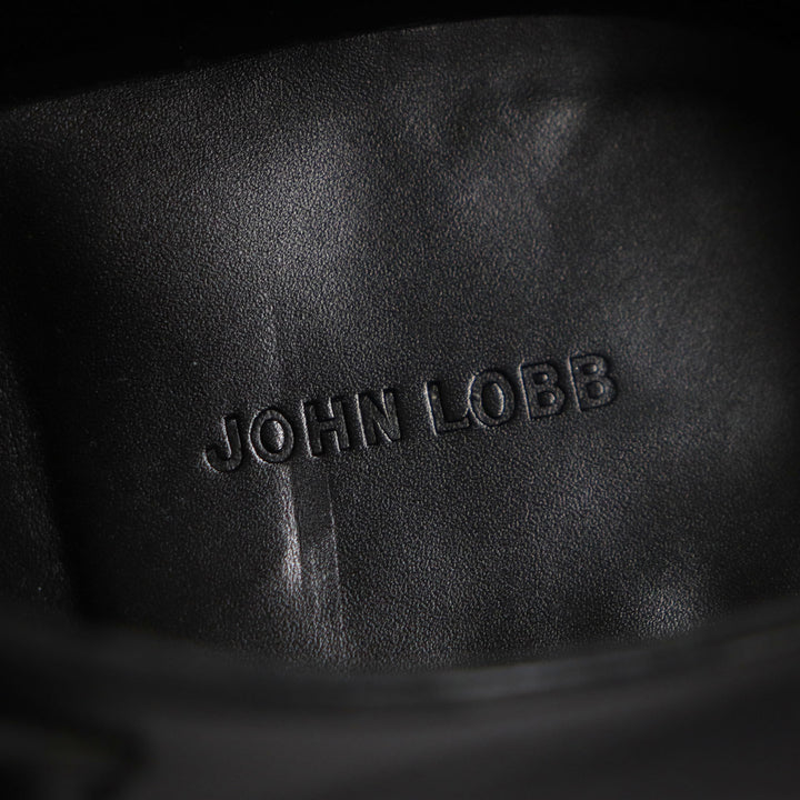 Great John Lobb Leather shoes WILLIAM black leather mens 6 9795